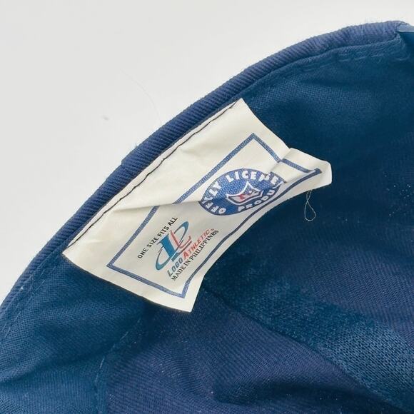 Vintage 2001 Super Bowl Hat Cap Snapback Logo Athletic Baltimore Ravens Champs - Picture 2 of 7